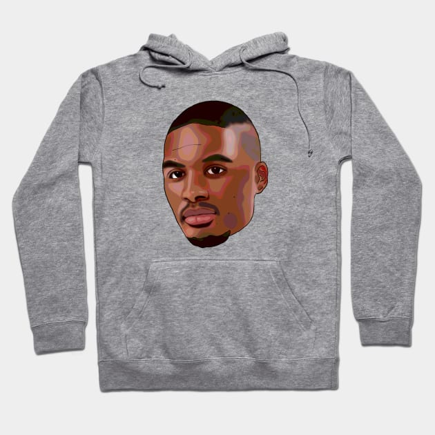 DAME TIME IS A REAL THING! Hoodie by Headsobig